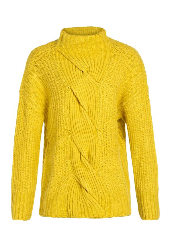 MYMO MYMO Пуловер оувърсайз  горчица