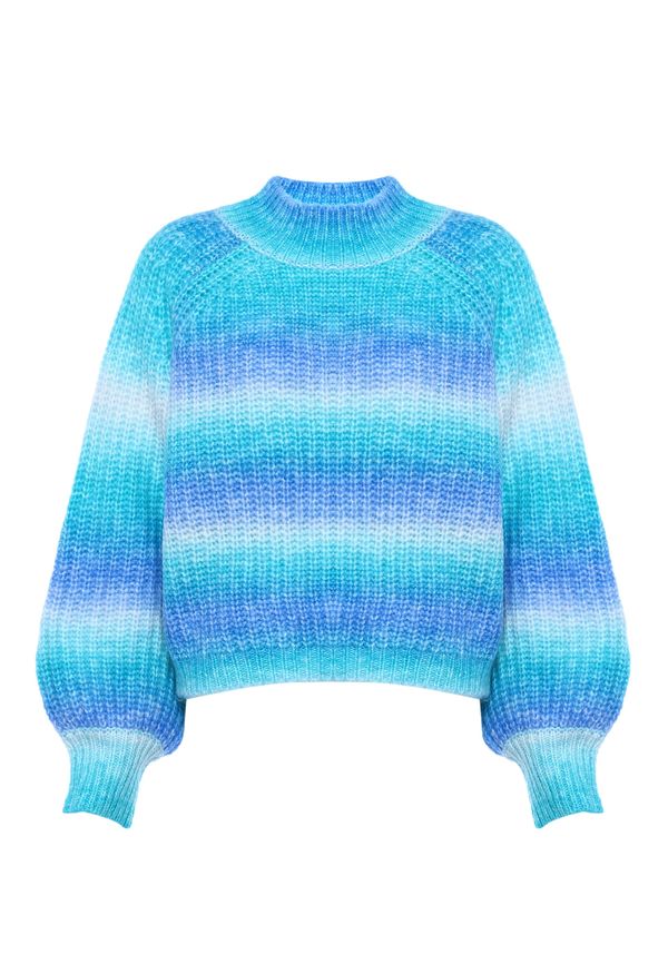 MYMO MYMO Пуловер  синьо / тюркоазен / пастелно синьо