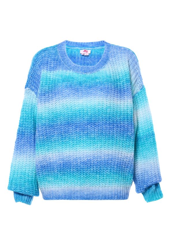 MYMO MYMO Пуловер  синьо / тюркоазен / светлосиньо / бяло