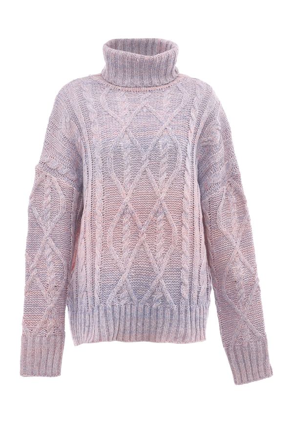 MYMO MYMO Пуловер  светлосиньо / бледорозово