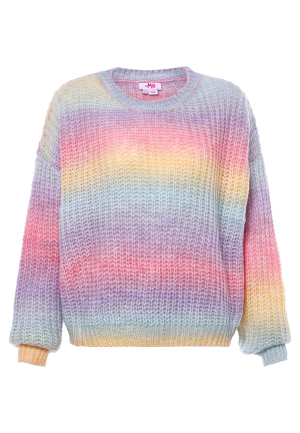 MYMO MYMO Пуловер  тюркоазен / лилав / оранжево / розово