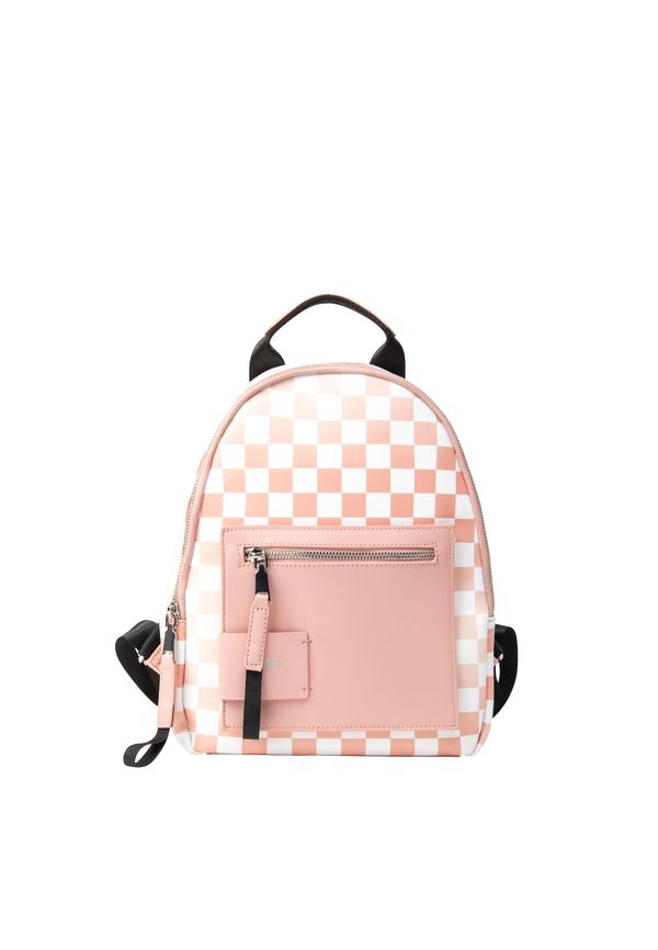 MYMO MYMO Раница  светлорозово / черно / сребърно / бяло