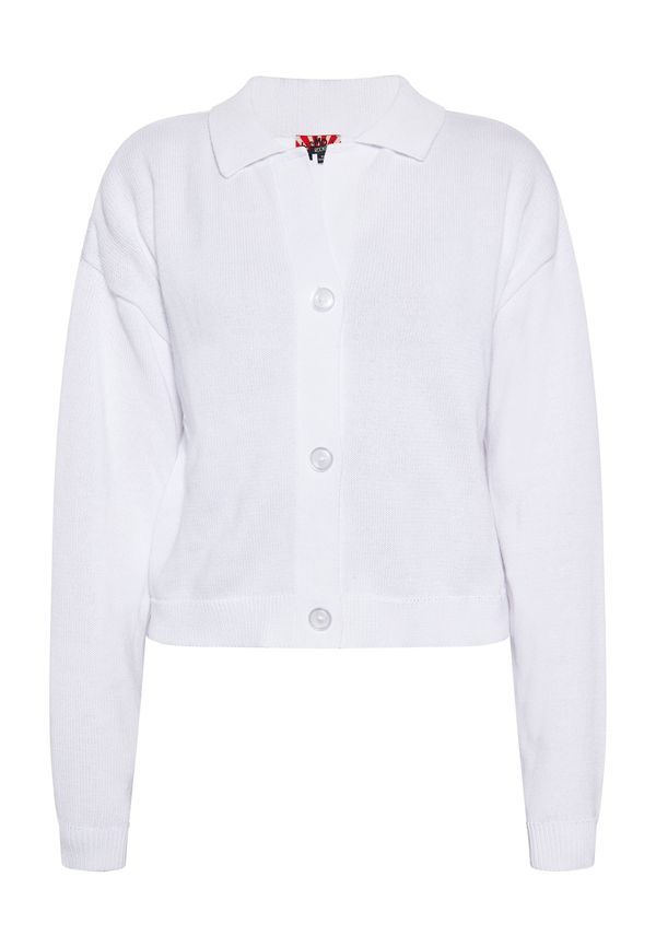 myMo ROCKS myMo ROCKS Плетена жилетка  бяло