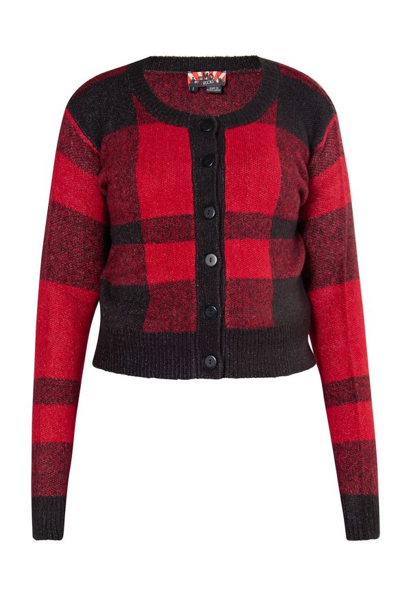 myMo ROCKS myMo ROCKS Плетена жилетка  червено / черно