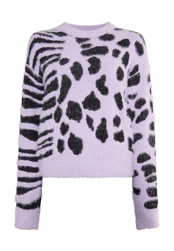 myMo ROCKS myMo ROCKS Пуловер  люляк / черно