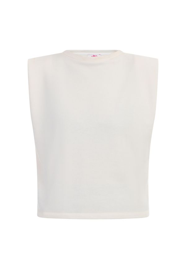 MYMO MYMO Суичър  бял памук