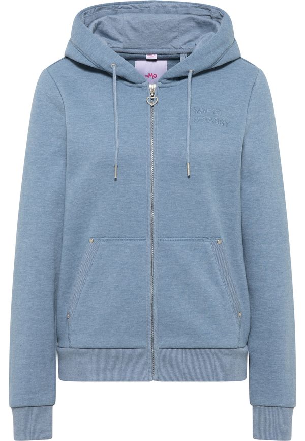 MYMO MYMO Суичъри с качулка  опушено синьо