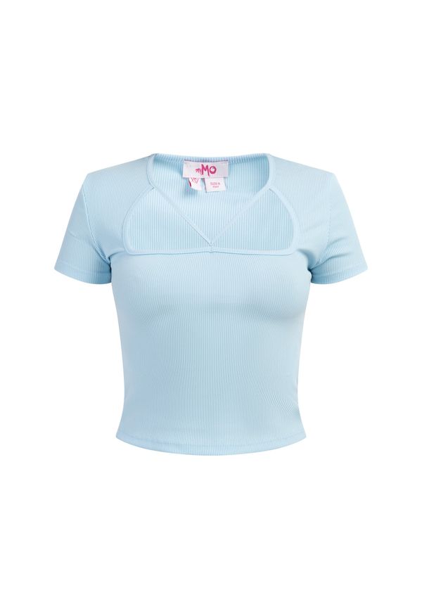 MYMO MYMO Тениска  светлосиньо