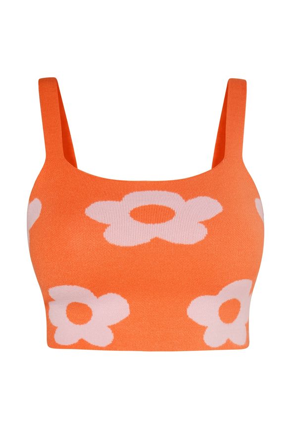 MYMO MYMO Топ  оранжево / пастелно розово