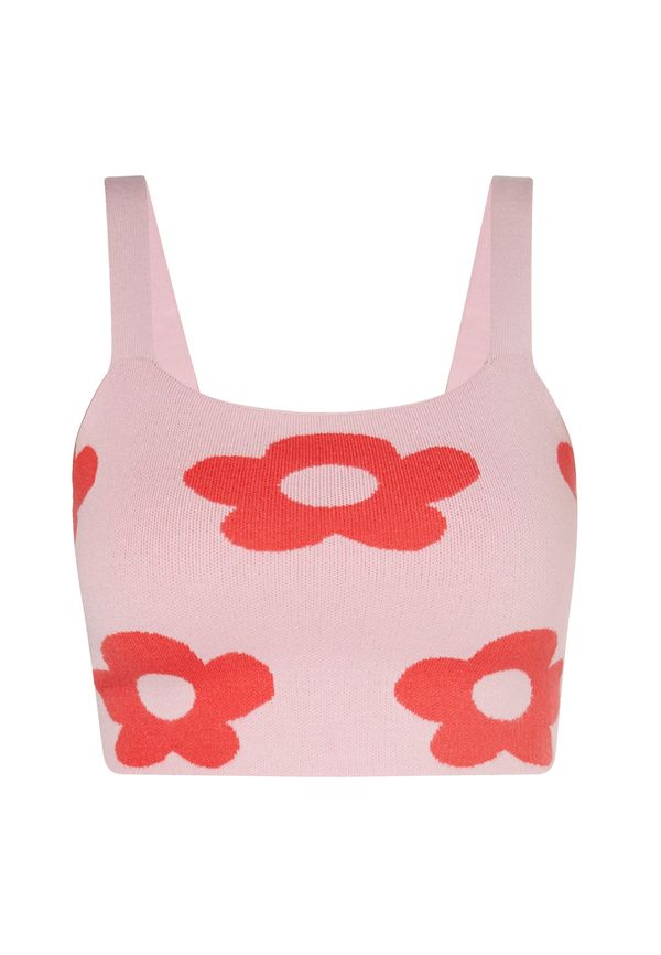 MYMO MYMO Топ  пастелно розово / червено