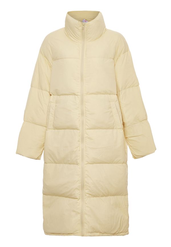 MYMO MYMO Зимно палто  бежово / кремаво
