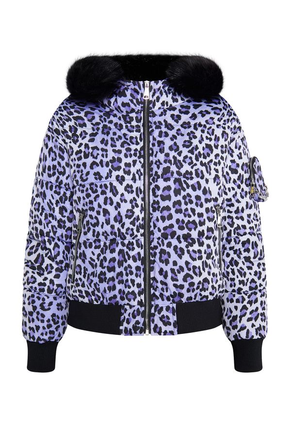 MYMO MYMO Зимно яке  лавандула / черно / бяло