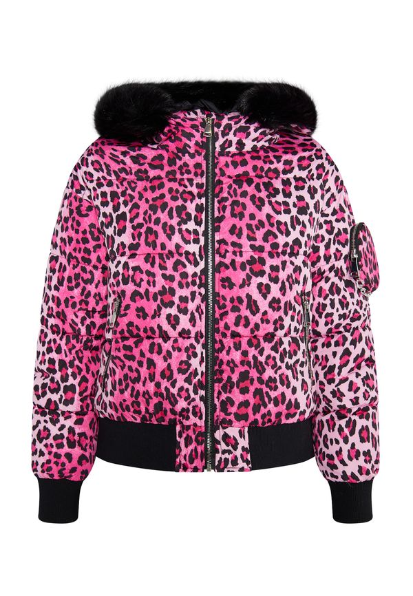 MYMO MYMO Зимно яке  розово / черно / бяло