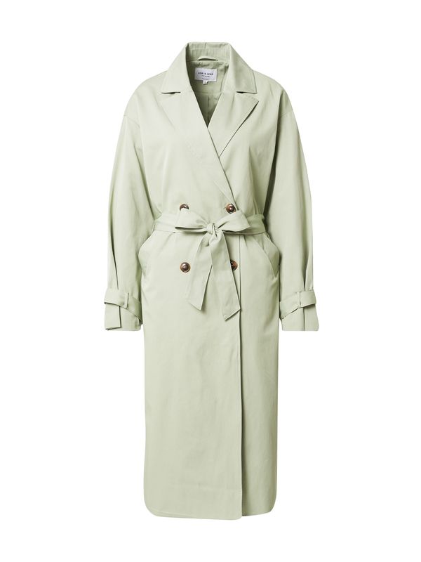 NA-KD NA-KD Преходно палто 'Lisa & Lena'  пастелно зелено