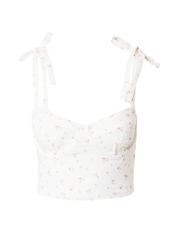 NA-KD NA-KD Топ  пастелно зелено / розе / светлорозово