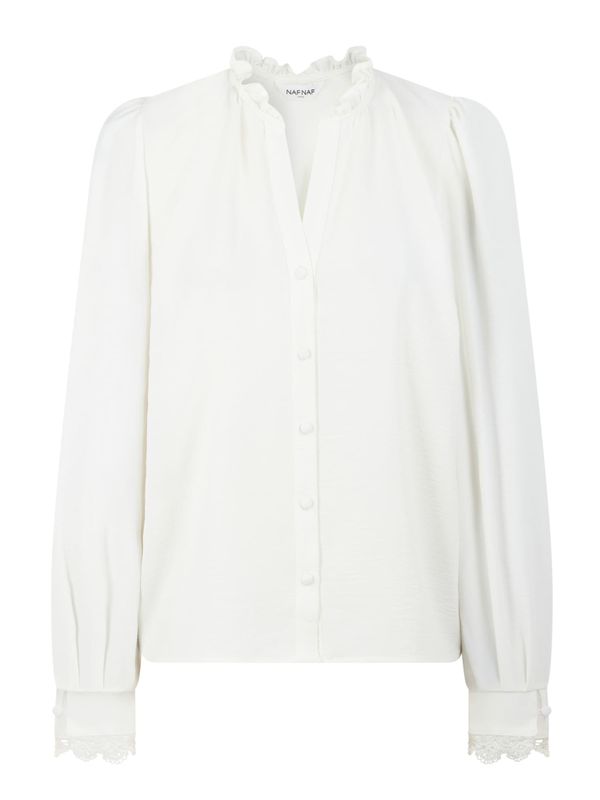 NAF NAF NAF NAF Блуза 'Hipopo'  екрю