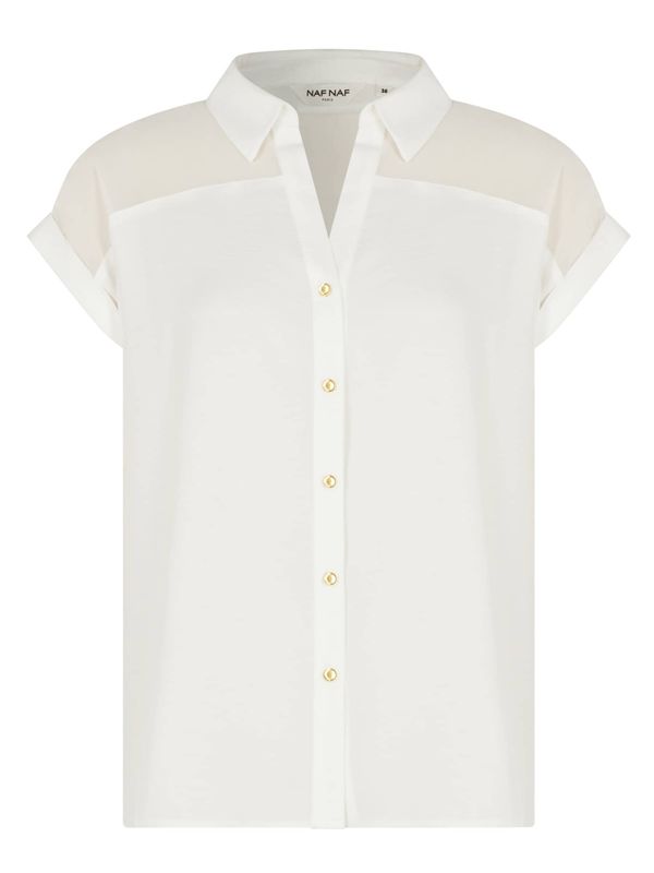 NAF NAF NAF NAF Блуза 'Kristina'  екрю