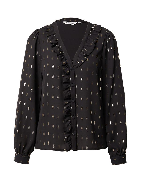NAF NAF NAF NAF Блуза 'Yola'  бронз / черно