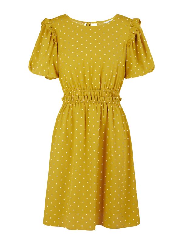 NAF NAF NAF NAF Лятна рокля 'Poipi'  горчица