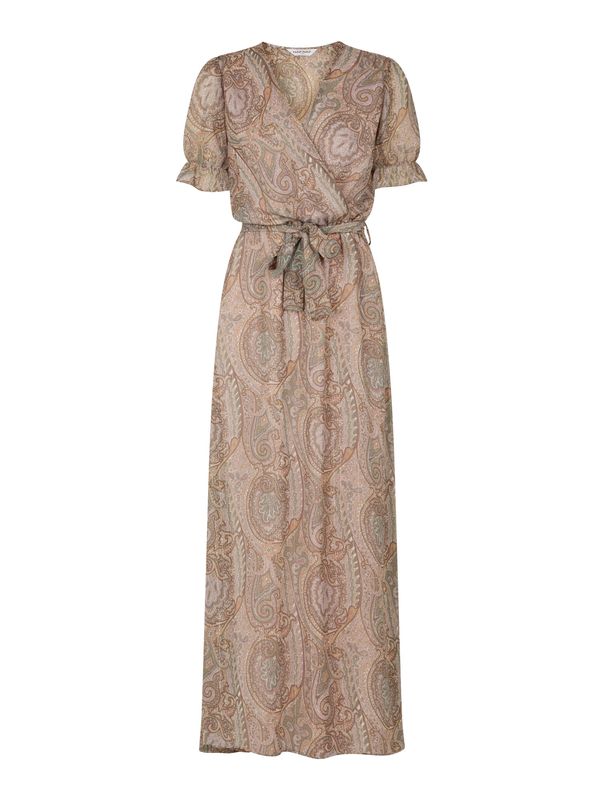 NAF NAF NAF NAF Рокля 'Bonbon'  бежово / сиво / оранжево