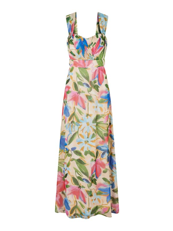 NAF NAF NAF NAF Рокля  шампанско / пъстро