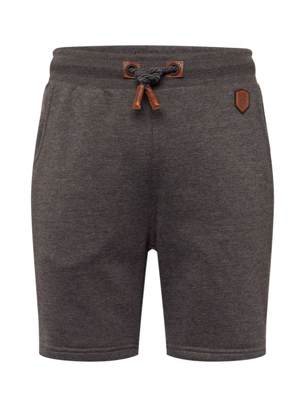 naketano naketano Панталон  кафяво / антрацитно черно