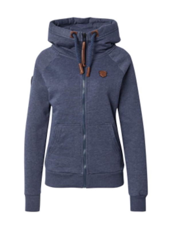 naketano naketano Суичъри с качулка  синьо меланж