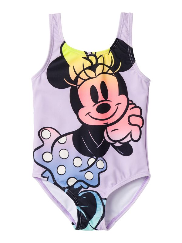 NAME IT NAME IT Бански костюм 'MIMANA'  жълто / люляк / бледорозово / черно