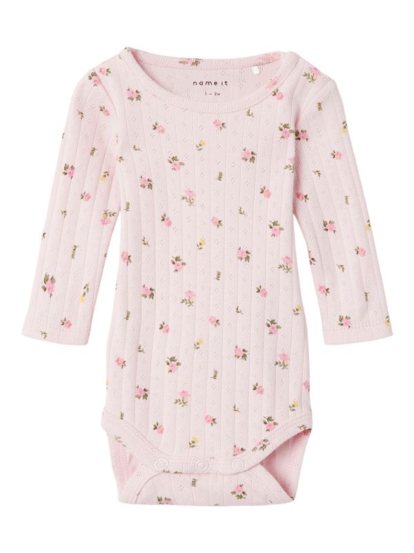 NAME IT NAME IT Бебешки гащеризони/боди 'DANINA'  жълто / маслина / бледорозово / светлорозово