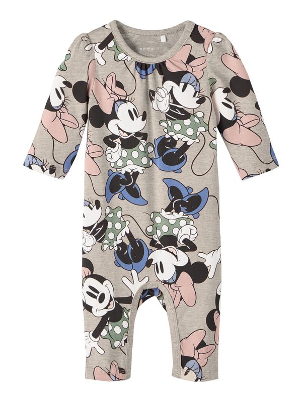 NAME IT NAME IT Бебешки гащеризони/боди 'DORA'  телесен цвят / пъстро