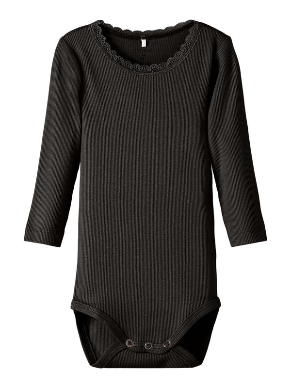 NAME IT NAME IT Бебешки гащеризони/боди 'Kab'  черно