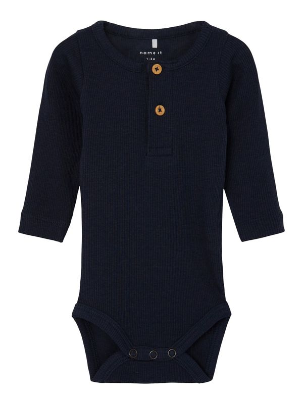 NAME IT NAME IT Бебешки гащеризони/боди 'Kab'  нейви синьо