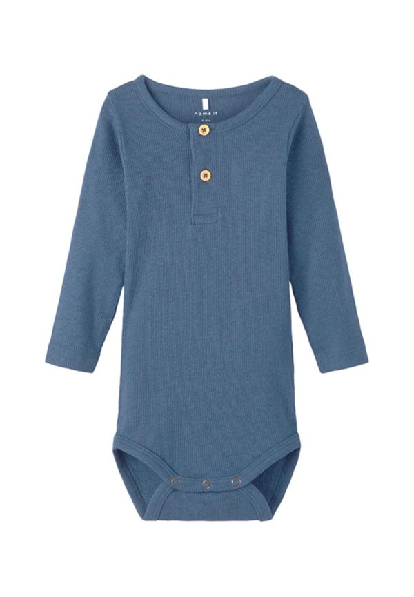 NAME IT NAME IT Бебешки гащеризони/боди 'KAB'  синьо