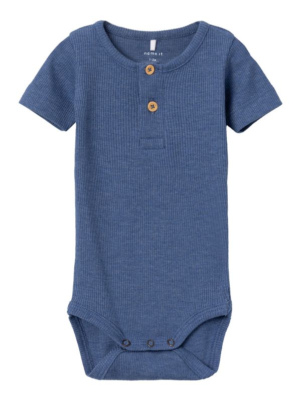 NAME IT NAME IT Бебешки гащеризони/боди 'Kab'  тъмносиньо