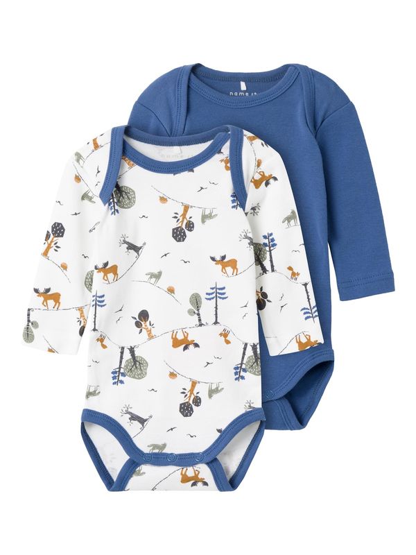 NAME IT NAME IT Бебешки гащеризони/боди  нейви синьо / кафяво / антрацитно черно / бяло