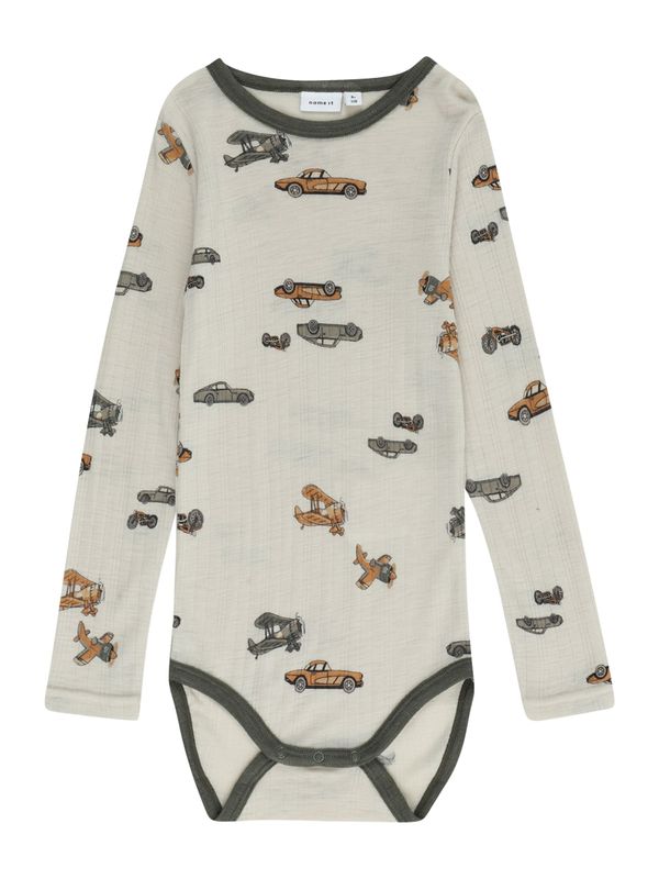 NAME IT NAME IT Бебешки гащеризони/боди  телесен цвят / пъстро