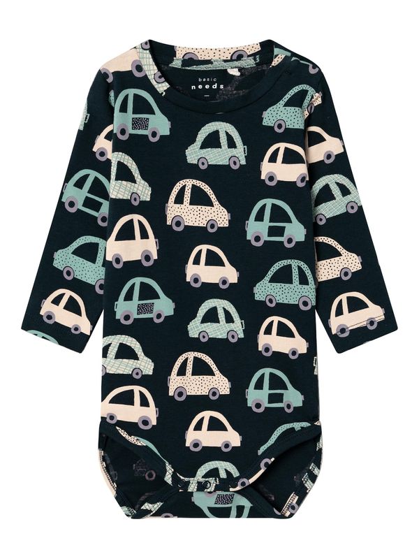 NAME IT NAME IT Бебешки гащеризони/боди 'VROELS'  бежово / морскосиньо / сиво / черно