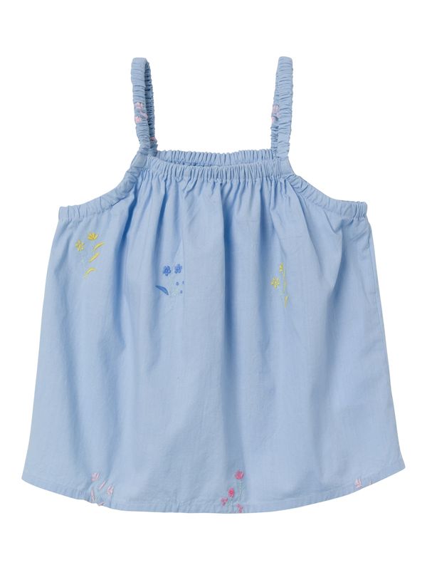 NAME IT NAME IT Блуза 'Falower'  синьо / светлосиньо / жълто