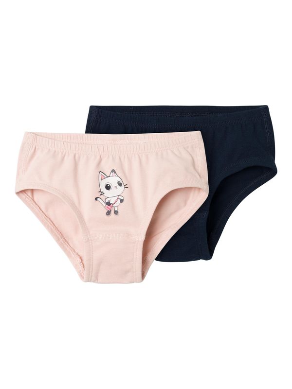 NAME IT NAME IT Долни гащи 'NEMA GABBY'  тъмносиньо / бледорозово / черно / бяло