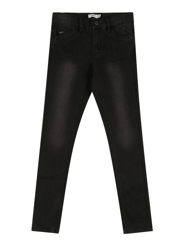 NAME IT NAME IT Дънки 'Pete'  черен деним