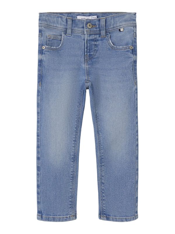 NAME IT NAME IT Дънки 'Ryan'  син деним / кафяво