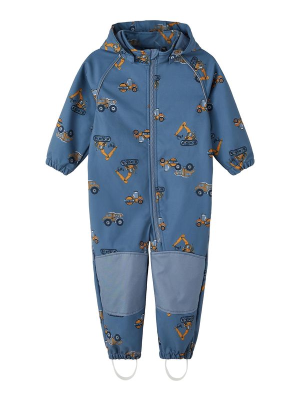 NAME IT NAME IT Функционален костюм 'Alfa'  нейви синьо / гълъбово синьо / светлооранжево