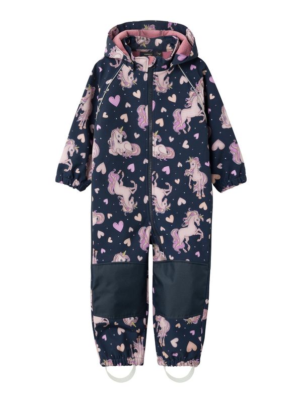 NAME IT NAME IT Функционален костюм 'Alfa08'  сапфирено синьо / светложълто / светлолилаво / розе