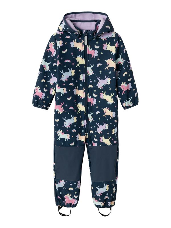 NAME IT NAME IT Функционален костюм 'Malta05'  тъмносиньо / светложълто / светлолилаво / бледорозово