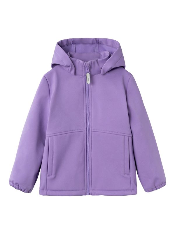 NAME IT NAME IT Функционално яке 'ALFA08'  светлолилаво / бяло