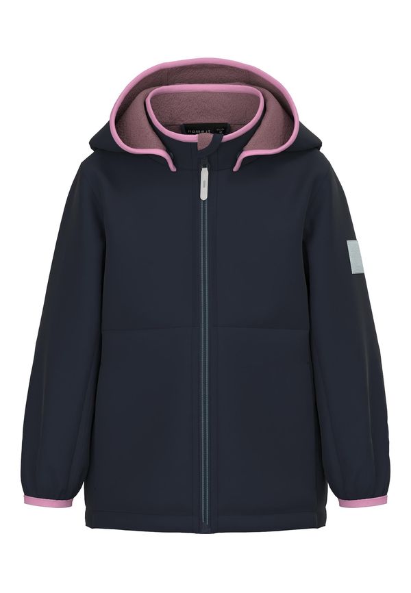 NAME IT NAME IT Функционално яке 'MALTA'  сапфирено синьо / пепел от рози