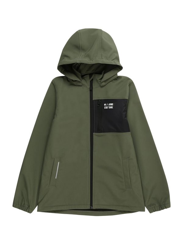 NAME IT NAME IT Функционално яке 'NALFA08'  тъмнозелено / черно / бяло