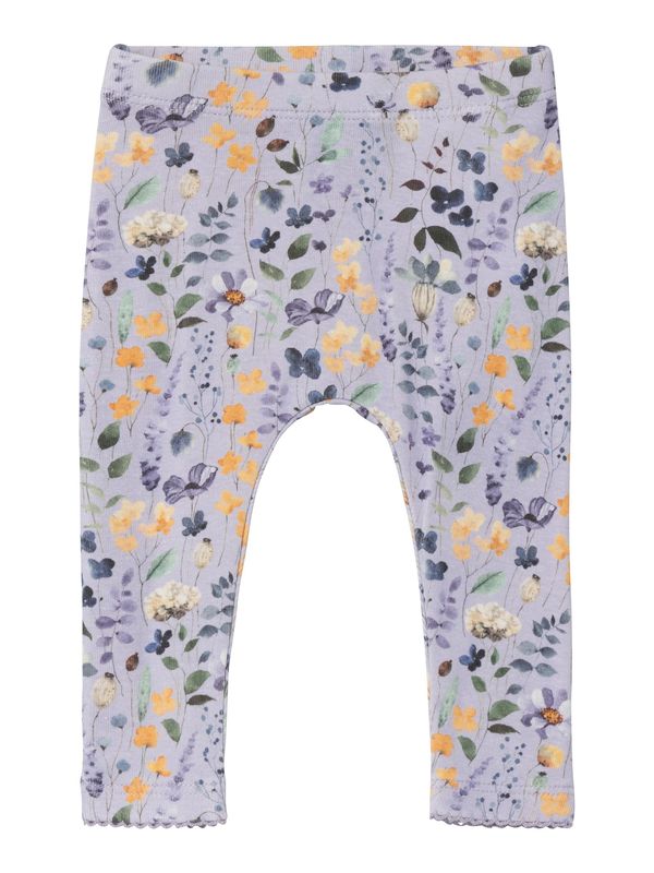 NAME IT NAME IT Клин 'DUSSA'  тъмнозелено / орхидея / оранжево / бяло