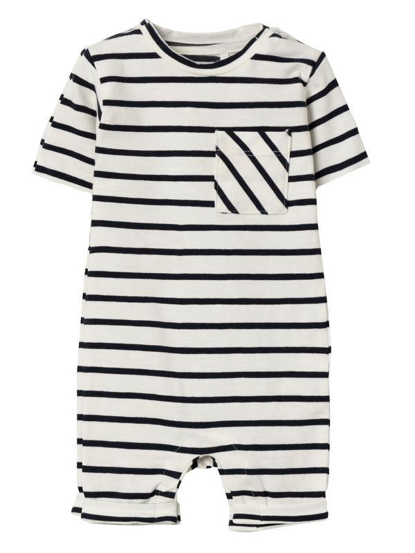 NAME IT NAME IT Комбинезон 'DING'  кремаво / черно