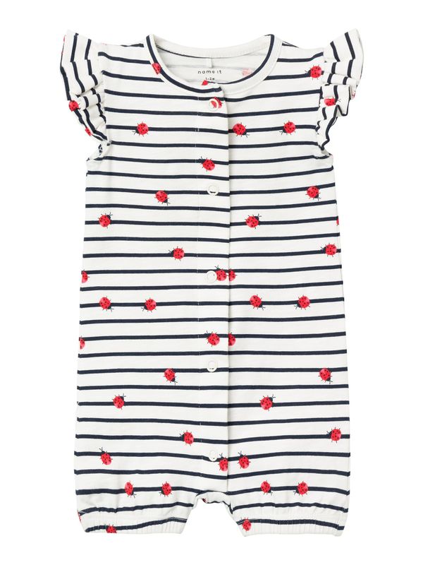 NAME IT NAME IT Комбинезон 'FELIAS'  кремаво / нощно синьо / червено